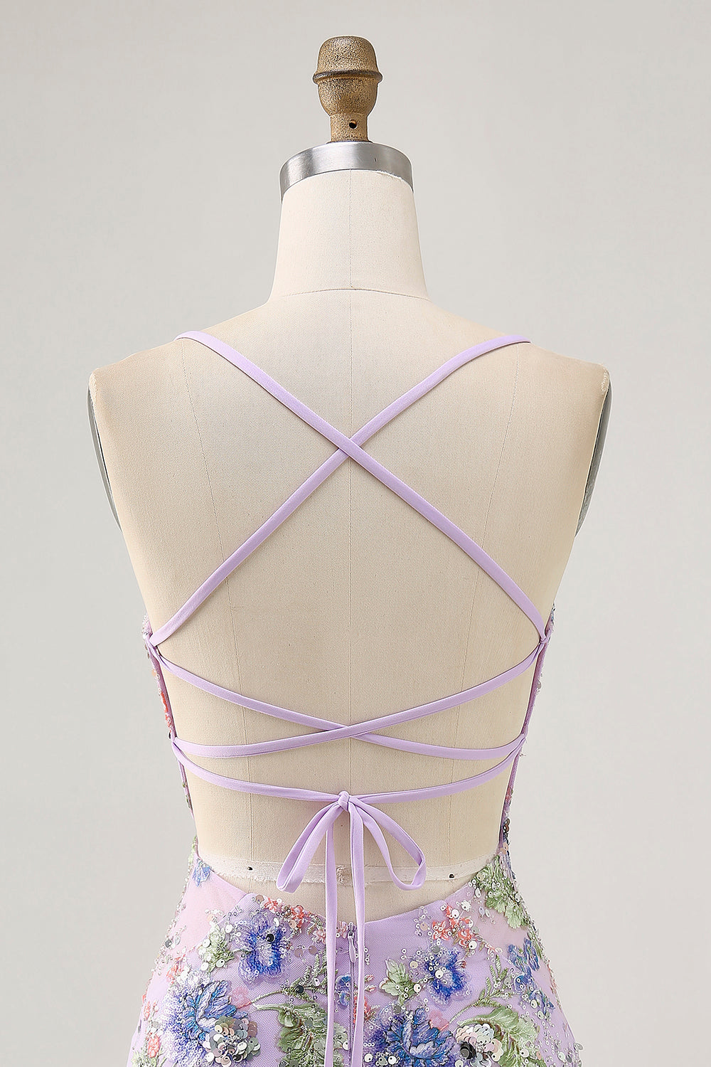 Sparkly Pink Floral Embroidered Short Tight Homecoming Dress with Sequins